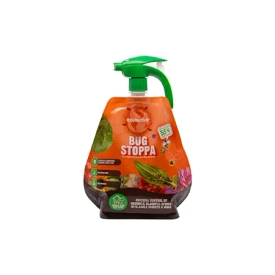 Image of Ecofective ECF0116 Bug Stoppa Trigger Pouch Ready to Use, Protection from and control of common insect attacks, 1L
