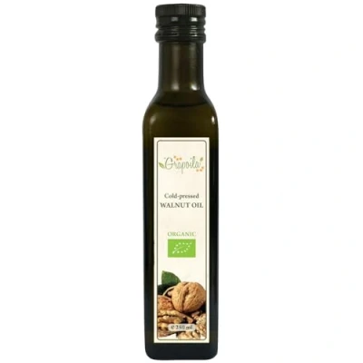 Image of Organic Walnut Oil 250ml Cold Pressed &amp; Unrefined Cooking