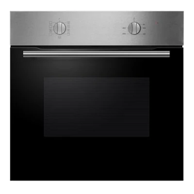 Image of Cookology Built in Electric Fan Oven Black 60 Litre Capacity Single with Grill Mechanical Controls A Energy Rating BOFA65SS