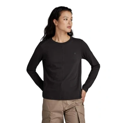 Image of G Star Women&#039;s Front Seam Top, black (dk D24514 4107 6484), S