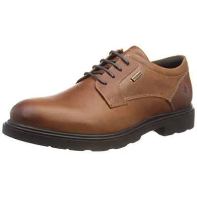 Image of Hush Puppies Men&#039;s Pearce Lace Up Oxford, Tan, 8 UK