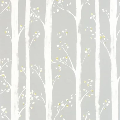Image of Arthouse Pretty Trees Ochre/Grey Wallpaper 909504
