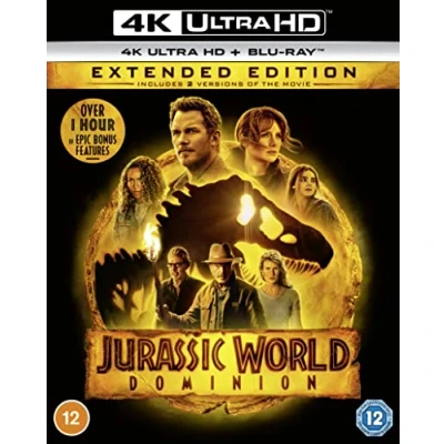 Image of Jurassic World Dominion [4K Ultra HD] [2022] [Blu ray] [Region Free]