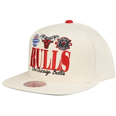 Image of Mitchell &amp; Ness Snapback Cap RETRO FRAME Chicago Bulls One Size