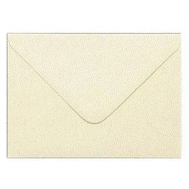 Image of C6 Ivory Envelope (Gummed, 100 GSM) Qty 25