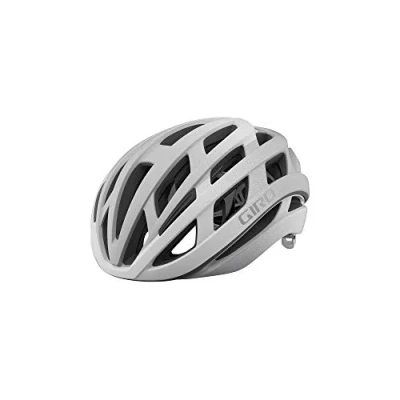 Image of GIRO HELIOS SPHR MAT WHITE/SILVER 59/63 L 21 HELMET
