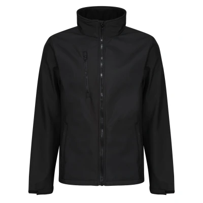 Image of Regatta Mens Ablaze 3 Layer Softshell Jacket (Black) Size Medium