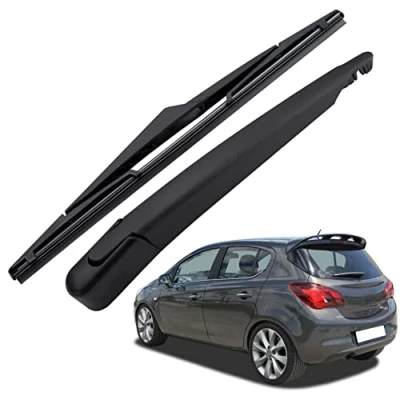 Image of Effitnee Rear Wiper Arm Blade and Set, Back Windscreen Assembly for Vauxhall Corsa E 2014 2019 Astra H 2004 2009