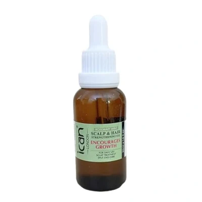 Image of ican London Rosemary Mint Scalp &amp; Hair Treatment Oil For Faster Growth 30ml
