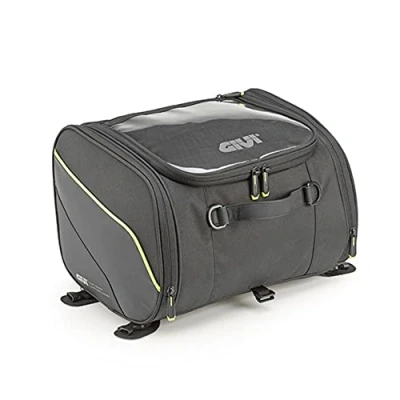 Image of Givi MOTORCYCLE 23 LT Easy TUNNEL SCOOTER BAG, Noir, LT, Polyester, Strap Mount, Adjustable, 23.0 liters, Soft, 3 Compartments