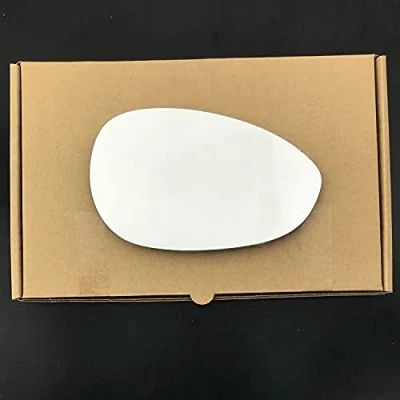 Image of Fits FIAT Punto 2007 to 2020 Wide Angle Wing Mirror Glass RIGHT HAND (UK Driver Side)