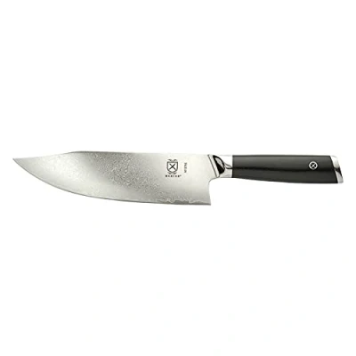 Image of Mercer Culinary M13795 Premium Grade Super Steel, 8 Inch The Hunter Chef&#039;s Knife, G10 Handle