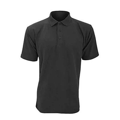 Image of UCC 50/50 240gsm Unisex Pique Polo Charcoal 4XL