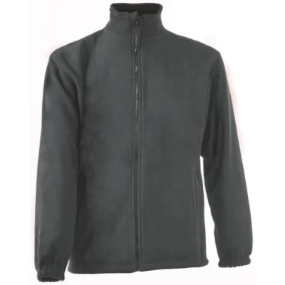 Image of Step Ahead Premium Full Zip Polar Fleece Casual Workwear Jacket (Charcoal, XL)