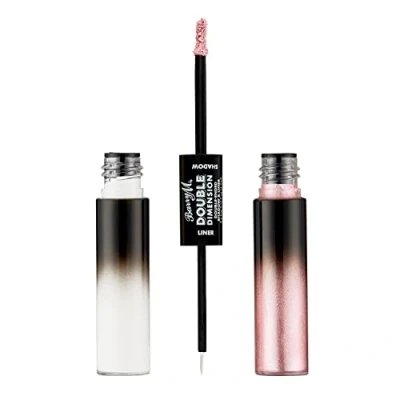 Image of Barry M Double Dimension Ended Duo Eye Shadow and Liner, Pink Perspective