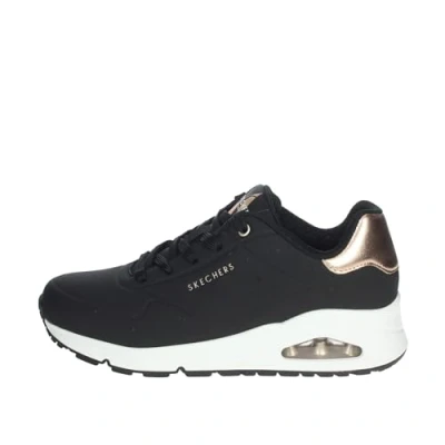 Image of Skechers Women&#039;s Uno41 Golden Air Sneaker, Black, 5.5 UK