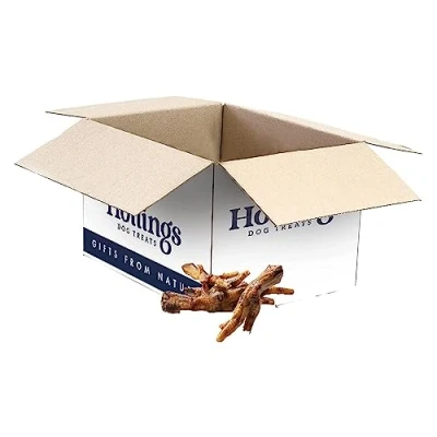 Image of Hollings Chicken Feet Dog Treats, 100% Natural &amp; Crunchy Treats for Adult Dogs, Grain Free High in Protein (2kg)
