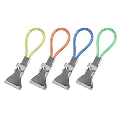 Image of Fackelmann Tea Towel Clips Set of 4 5.5 cm Colours