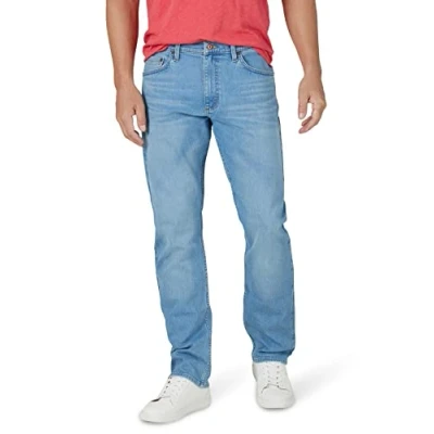 Image of Wrangler Authentics Men&#039;s Athletic Fit Stretch Jean, Deacon, 34W x 32L