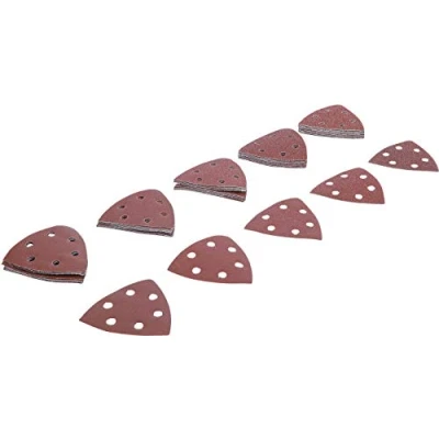 Image of BGS Diy 80815 Sanding Pads Set for Triangular Sanders 95 x mm K 40 180 50 pcs.