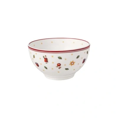 Image of Villeroy &amp; Boch Toy&#039;s Delight Specials Bowl, Christmas Tableware Made of Premium Porcelain, Playful Motif, Ideal for Combining and Gifting, in Germany, Dishwasher Safe