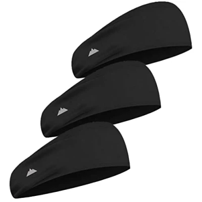 Image of Mens Sweat Bands Headband Head Working Out Men Sports Performance Athletic Headbands Cycling Band, Football