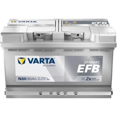 Image of Varta Blue Dynamic EFB N80 80Ah 800A