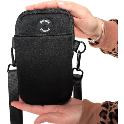 Image of pet wiz Dog Walking Bag with Detachable and Adjustable Strap (Slim &amp; Lightweight Bag)