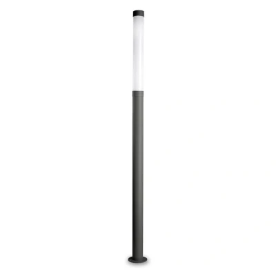 Image of Lyon Outdoor LED Bollard Urban Grey, Opal IP65 3000K Dimmable