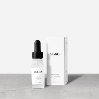 Image of Medik8 Hydr8 B5 Travel Size Liquid Rehydration Serum With Hyaluronic Acid Replenishes, Smooths &amp; Plumps Skin Ideal For Normal to Sensitive Types 8ml