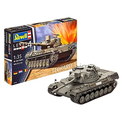Image of Revell 03240 Leopard 1 1:35 Scale Unbuilt/Unpainted Plastic Model Kit