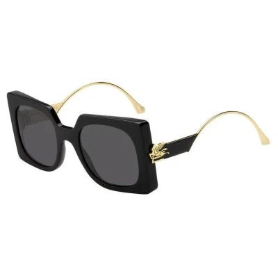 Image of ETRO Sunglasses, Men&#039;s, Size: 54, Black
