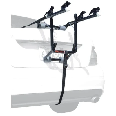 Image of Allen Sports USA Deluxe 2 Bike Trunk Mounted Bicycle Carrier for Automobile Black