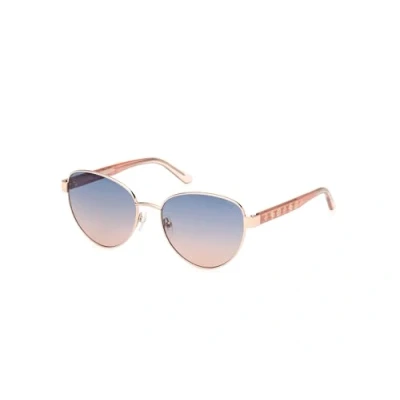 Image of Sunglasses Guess Gu00101 col. 28w Donna Rotonda Oro