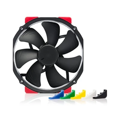 Image of Noctua NF A15 HS PWM chromax.black.swap, Premium Quiet Fan, 4 Pin (140mm, Black)