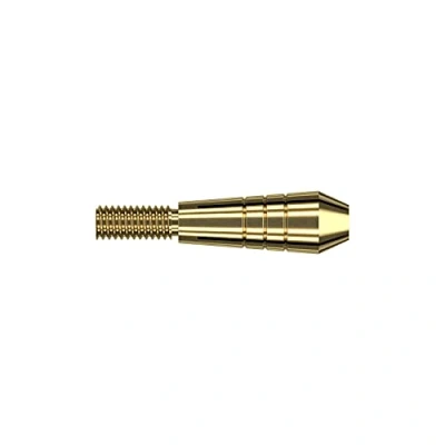 Image of Target Darts Unisex Aluminium Top Dart Shafts, Gold, Regular UK