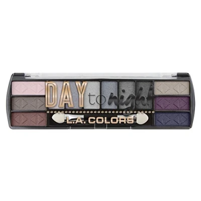 Image of L.A. Colors Day to Night Eyeshadow Palette (CES431 Evening) by