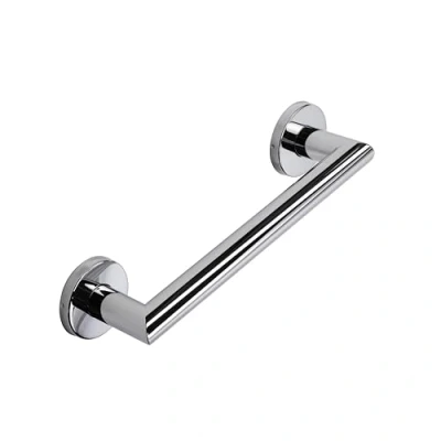 Image of Croydex AP506105 300mm Modern Safety Support Rail Stainless Steel Grab Bar for Bathroom, Chrome