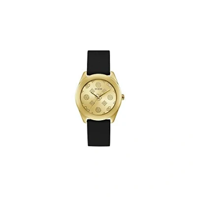 Image of Guess Women Analogue Quartz Watch with Silicone Strap GW0107L2