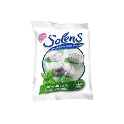 Image of Solens Vichy Lozenges Mint Sugar Free 100g