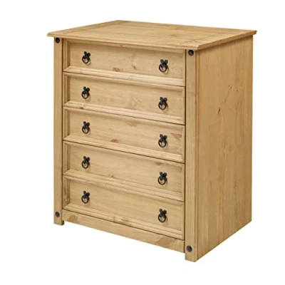 Image of Mercers Furniture Corona Small 5 Drawer Chest