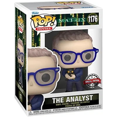 Image of Funko The Matrix Resurrections Analyst Pop Vinyl Figure, 9.5 cm Long