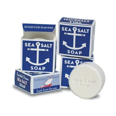 Image of Swedish Dream Sea Salt Invigorating Bath Soap Pack of 12, 4.3 oz Bars