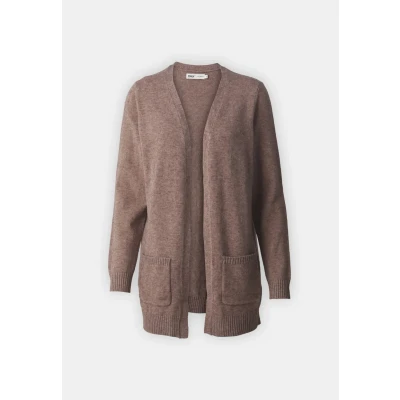 Image of ONLY OPEN NOOS Cardigan, Women&#039;s, Size: Small, Rose brown melange
