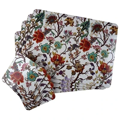 Image of BWG Anthina Table Placemats And Coasters (Set of 4)