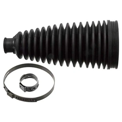 Image of 4553509120 Bellow, steering FEBI BILSTEIN 101674 Thermoplast Front Axle Left, Right with clamps TOYOTA: Avensis III Estate