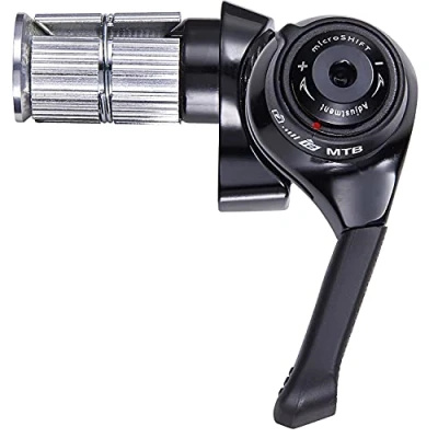 Image of Microshift Unisex Adult BS M12 R 12 Speed Black Bar End Shifter Lever