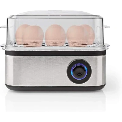 Image of Compact Electric Egg Cooker Boiler Poacher, 500W, for up to 8 Eggs
