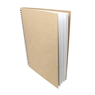 Image of Artway Enviro Spiral Bound A3 Sketchbook Portrait 70 Sides/35 Pages of Recycled 170gsm Cartridge Paper 100% Sketchbook, White