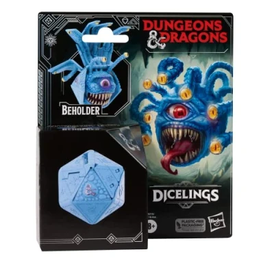 Image of Dungeons &amp; Dragons Dicelings Blue Beholder Collectible Action Figure